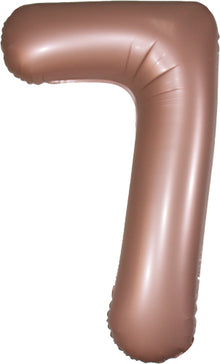 DecoNumber 7 Dusty Rose Balloon