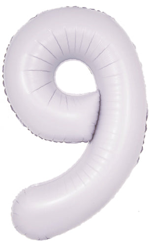 DecoNumber 9 Lilac Balloon
