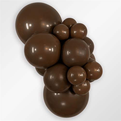 160B Deluxe Chocolate Balloons
