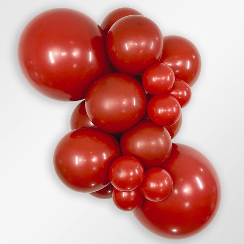 24" Deluxe Imperial Red Sempertex Balloons
