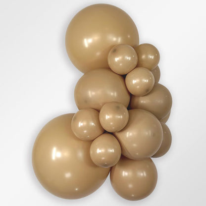 18" Deluxe Latte Sempertex Balloons