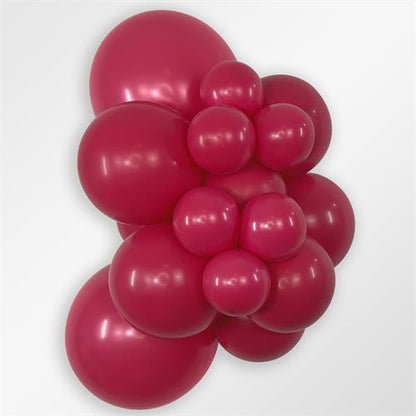 36 Deluxe Raspberry Sempertex Balloons