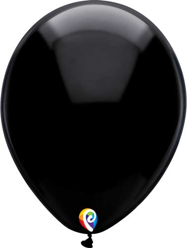 7 inch Funsational Black Balloons