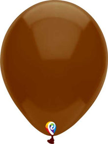 7 inch Funsational Cocoa Brown Balloons