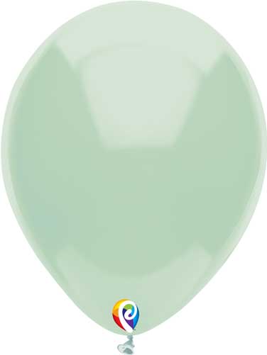 12” Funsational Mint Balloons
