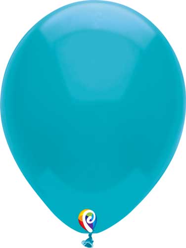 7 inch Funsational Turquoise Balloons