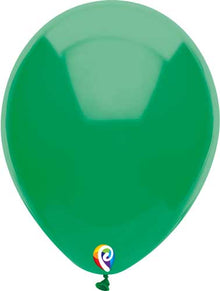 12 Funsational Green Balloons - 15 Count