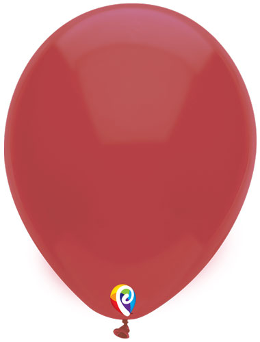 12 Funsational Muted Merlot Balloons