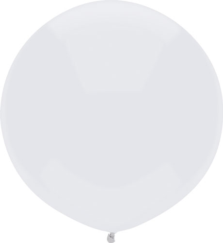 17 inch Funsational White Balloons
