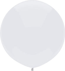 17 inch Funsational White Balloons