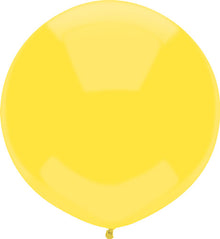 17 inch Funsational Yellow Balloons