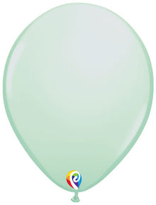 12 Funsational Chalk Pastel Teal Balloons