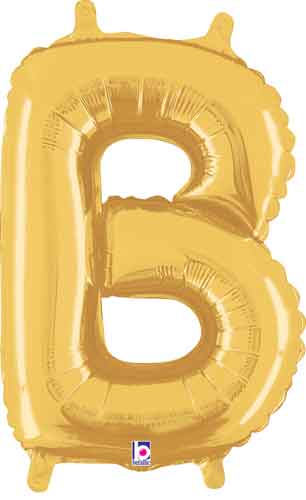 14" Air-Fill Letter Balloons