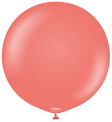 24” Standard Coral Kalisan Balloons (2 pack)