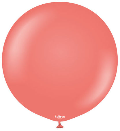 24” Standard Coral Kalisan Balloons (2 pack)