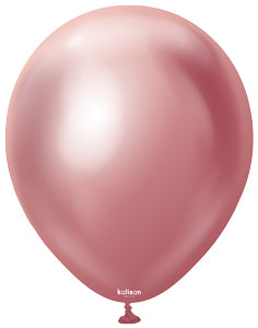 5 Mirror Pink Gold Kalisan Balloons