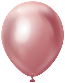 5 Mirror Pink Gold Kalisan Balloons