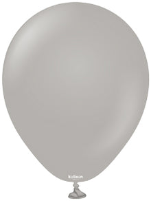 5 Standard Grey Kalisan Balloons