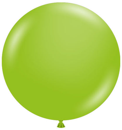 17" Lime TUFTEX Balloons
