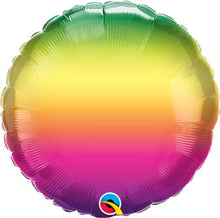 18 inch Ombre Vibrant Foil Balloons