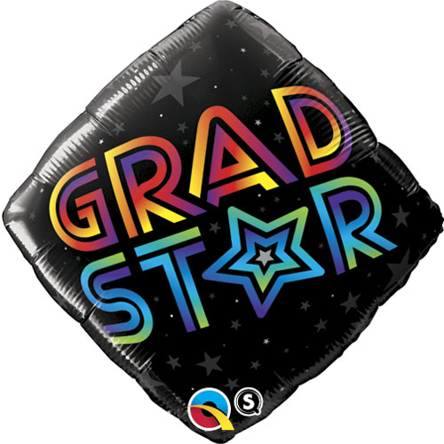 Grad Star Balloons