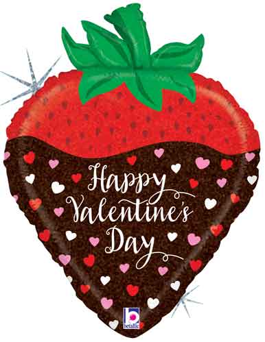 Valentine Chocolate Strawberry Shape