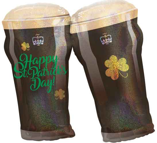 St Patty's Beer Glass Shape