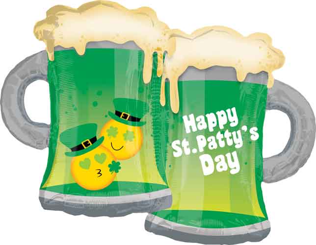 St Patty's Emoticon Mugs Shape