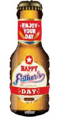 Father's Day Beer Bottle Balloon Shape