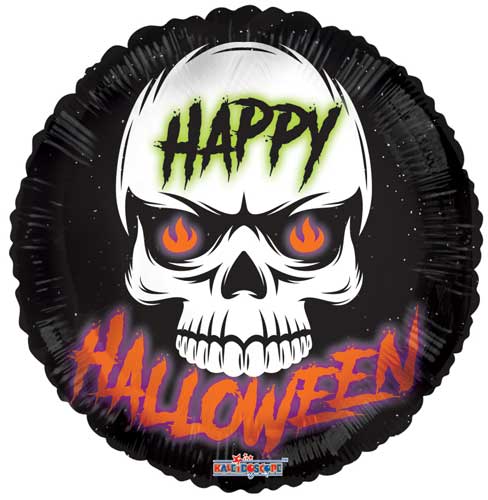 Halloween Skull Foil Balloons