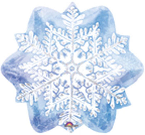 Let It Snowflake Foil Balloons