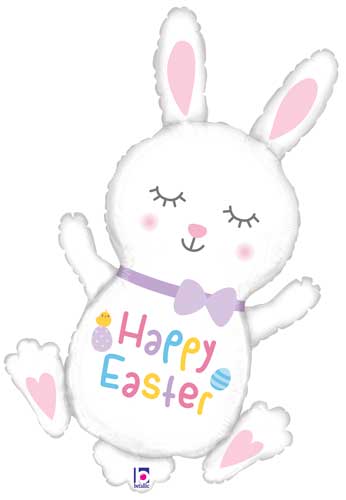 Easter Hopping Bunny Shape