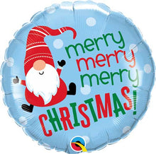 Christmas Gnome Foil Balloons