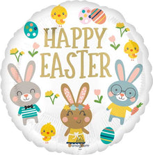 Easter Garden Party Foil Balloons