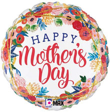 Mother's Day Floral Geo Foil Balloons