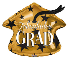 Felicidades Grad Cap Foil Balloons