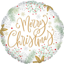 Christmas Gold & Mint Foil Balloons