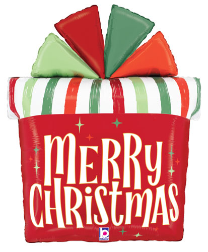 Retro Stripes Gift Shape