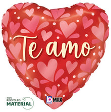 Te Amo Corazones Adornados Foil Balloons