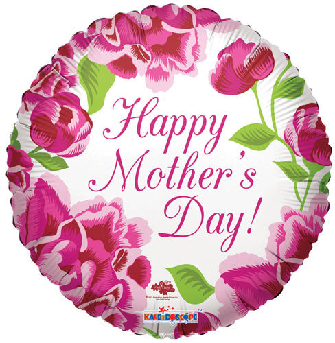 Classic Roses Happy Mother's Day Banner Foil Balloons