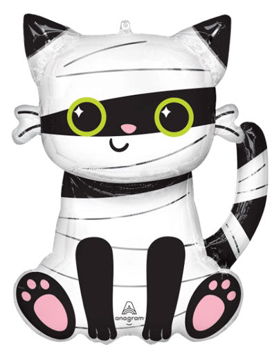 Purr-fect Halloween Party Foil Shape