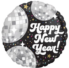 Disco Glamour Happy New Year Foil Balloons