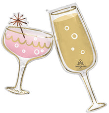 Happy New Year Radiant Toasts Shape
