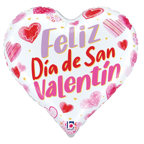 Coming Soon! Corazones de San Valentin Red Foil Balloons