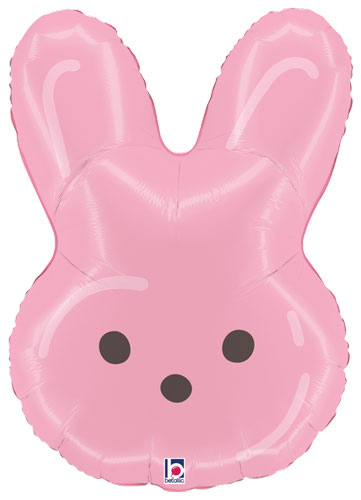 Sweet Pink Bunny Head Shape