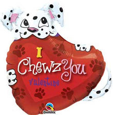 I Chewz You Balloon Shape