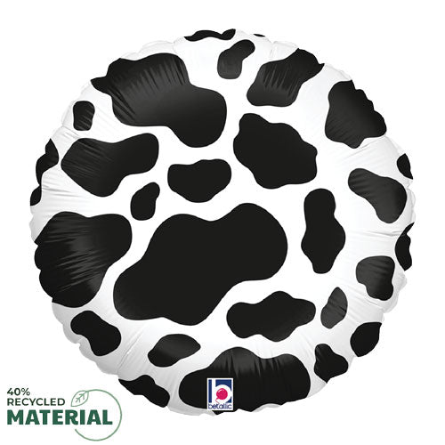 Cow Print Foil Balloons