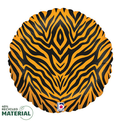 Tiger Stripes Foil Balloons