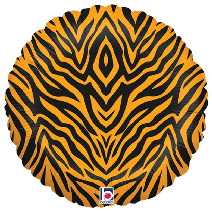 Tiger Stripes Foil Balloons