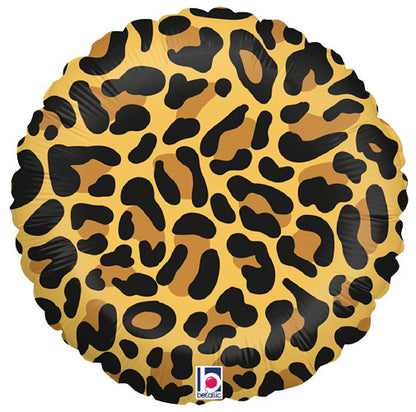 Leopard Spots Foil Balloons
